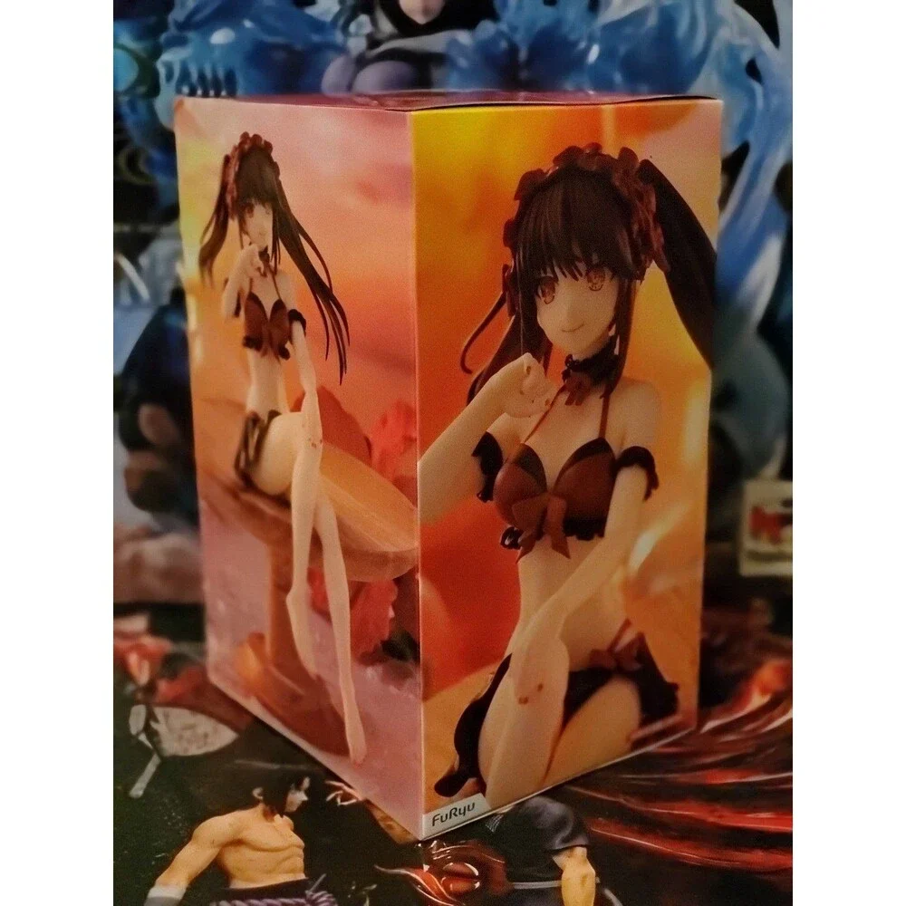 FuRyu DATE A LIVE V Noodle Stopper Figure Tokisaki Kurumi Swimsuit ver. Figure